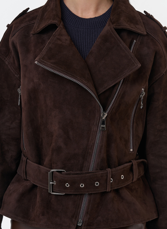 Куртка женская из замши