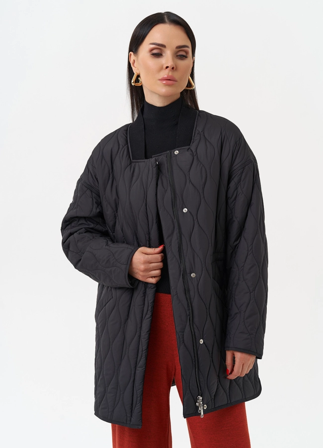 Женская утепленная куртка модель № 30019 универмаг малина