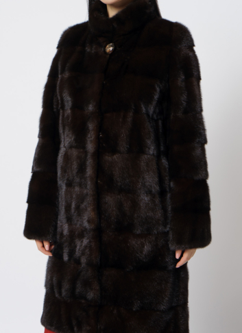 Шуба из норки