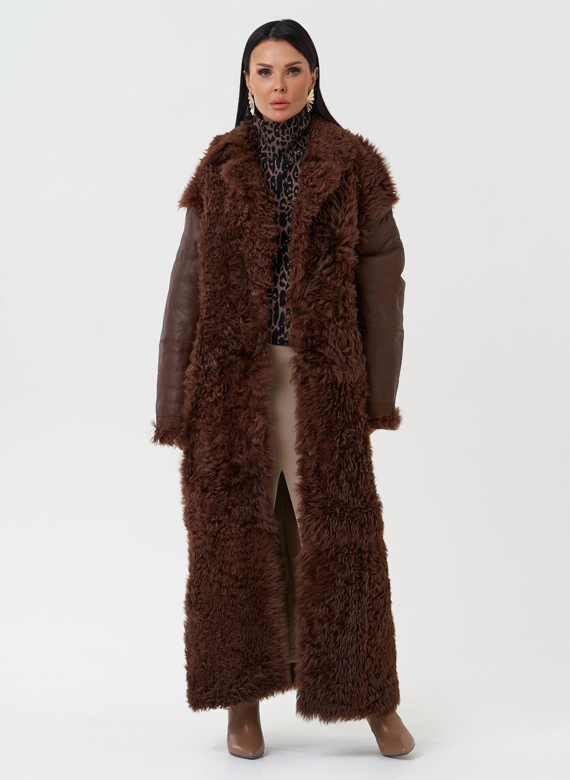 Двухсторонняя натуральная дубленка