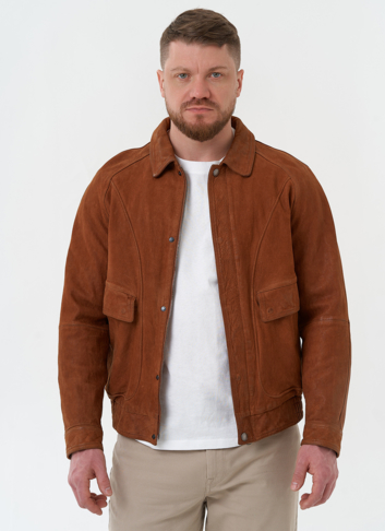 Мужская куртка из натуральной кожи 