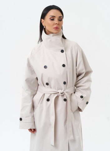 Длинный женский плащ 